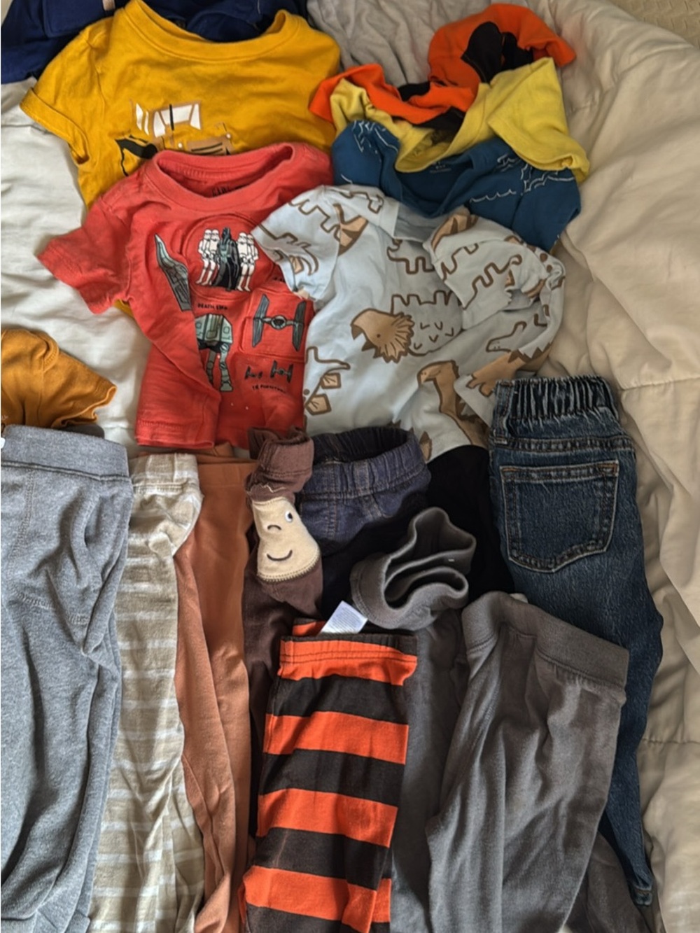 Mixed Baby Toddler 18M Clothes Bundle - Bright Multi Colors